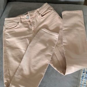 Dusky pink ‘Alexa’ Jeans